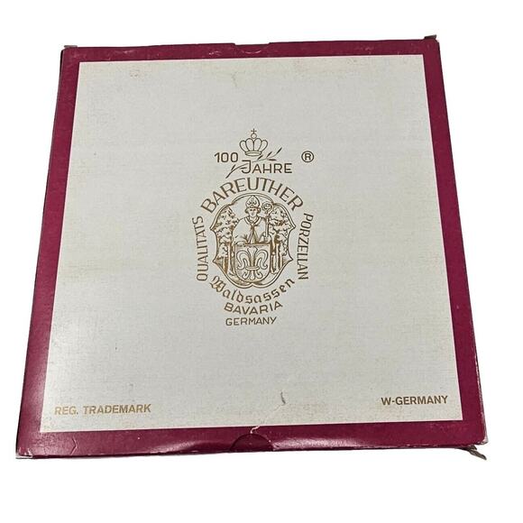 Vtg Christmas Wall Plate "Mittenwald" Bavaria Germany 1978 BAREUTHER Cottagecore - Picture 9 of 12